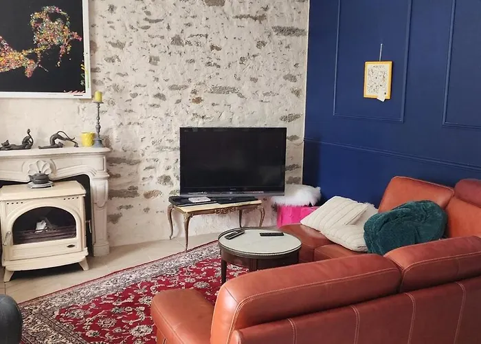 Grande Maison De Charme Centre Bourg Tatil Evi *